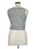 Max Studio Silver Sleeveless Top Size XL - photo 2