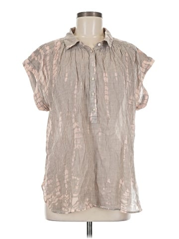 Lucky Brand Short Sleeve Blouse (view 1)