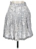 Sim & Sam 100% Rayon Paisley Gray Casual Skirt Size S - photo 1