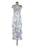 WAYF 100% Polyester Blue Cocktail Dress Size M - photo 1