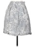 Sim & Sam 100% Rayon Paisley Gray Casual Skirt Size S - photo 2