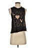 Spiritual Gangster 100% Cotton Black Sleeveless T-Shirt Size S - photo 1