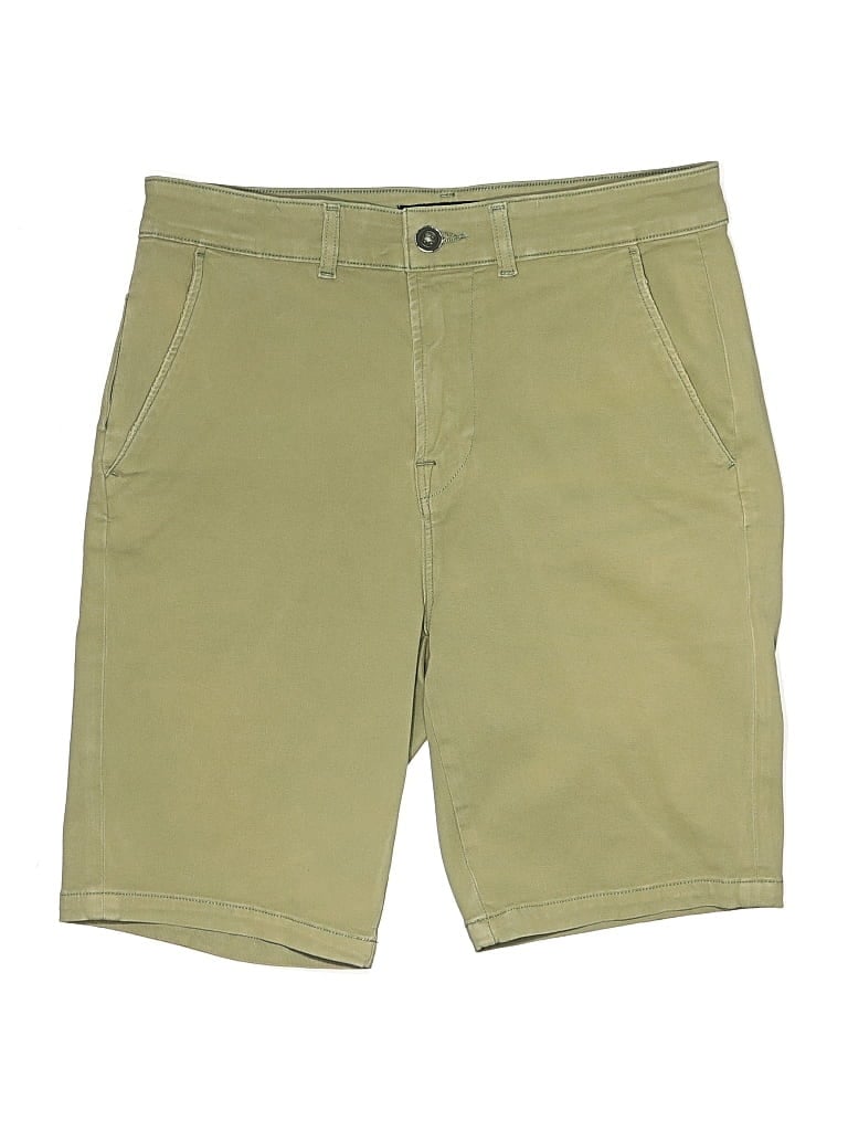 Pre-owned Hudson Khaki Shorts In Green