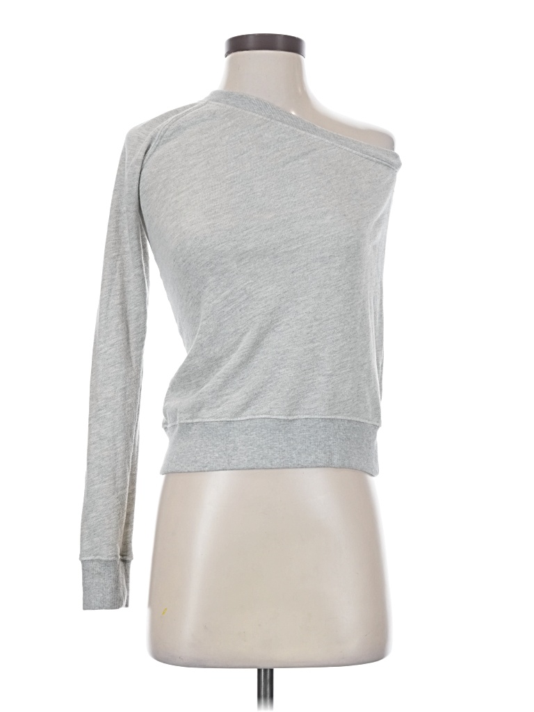 Pre-owned Pam & Gela Sweatshirt In Silver
