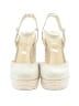 Jessica Simpson Ivory Wedges Size 8 1/2 - photo 2