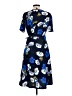 Influence Print Blue Casual Dress Size 10 - photo 2