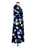 Influence Print Blue Casual Dress Size 10 - photo 4