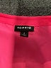 Torrid 100% Polyester Pink Short Sleeve Blouse Size 2X Plus (2) - photo 7