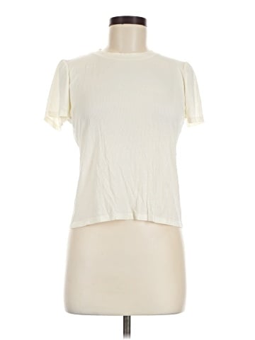 OAK + FORT Short Sleeve Turtleneck (view 1)