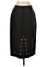 Neiman Marcus Tweed Gray Black Formal Skirt Size 4 - photo 2