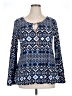 Bobbie Brooks Blue Long Sleeve Blouse Size XL - photo 1