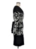 Diane von Furstenberg Black Long Sleeve Top Size M - photo 4