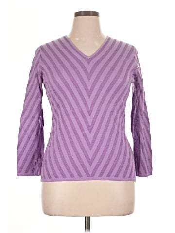 Jones New York Collection 3/4 Sleeve T-Shirt (view 1)