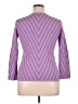 Jones New York Collection Purple 3/4 Sleeve T-Shirt Size XL - photo 2
