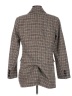 7 For All Mankind Houndstooth Plaid Chevron-herringbone Brown Coat Size M - photo 2