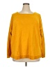 Cable & Gauge Yellow Pullover Sweater Size 3X - photo 1