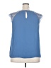 Torrid 100% Polyester Blue Sleeveless Blouse Size 2X Plus (2) - photo 2