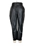 Zara 100% Polyurethane Black Casual Pants Size L - photo 1
