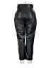 Zara 100% Polyurethane Black Casual Pants Size L - photo 2