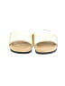 M. Gemi 100% Leather Ivory Sandals Size EU 40 - photo 2