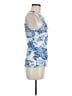 Cinq à Sept Blue Sleeveless Blouse Size M - photo 4
