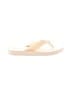 KuaiLu Ivory Flip Flops Size 9 - photo 1