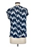 Adrienne Vittadini Blue Short Sleeve Blouse Size M - photo 2