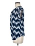 Adrienne Vittadini Blue Short Sleeve Blouse Size M - photo 5