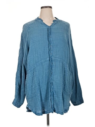 Natural Life Long Sleeve Blouse (view 1)