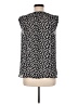 Ann Taylor LOFT Black Sleeveless Blouse Size M - photo 2