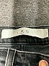 IRO Chevron-herringbone Black Jeans Size 25 waist - photo 4