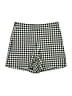Madewell Checkered-gingham Gray Shorts Size 0 - photo 1