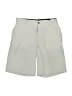 Crown & Ivy Solid Tan Khaki Shorts Size 10 - photo 1