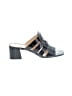 M. Gemi 100% Leather Gray Sandals Size EU 39 1/2 - photo 1