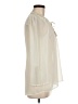 Patterson J. Kincaid Ivory Long Sleeve Blouse Size M - photo 4