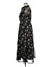 Kranda 100% Polyester Floral Black Casual Dress Size XL - photo 5