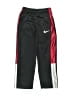 Nike 100% Polyester Color Block Black Track Pants Size 3T - photo 1