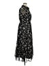 Kranda 100% Polyester Floral Black Casual Dress Size XL - photo 4