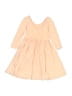 Alice + Ames Solid Tan Dress Size 4T - photo 2