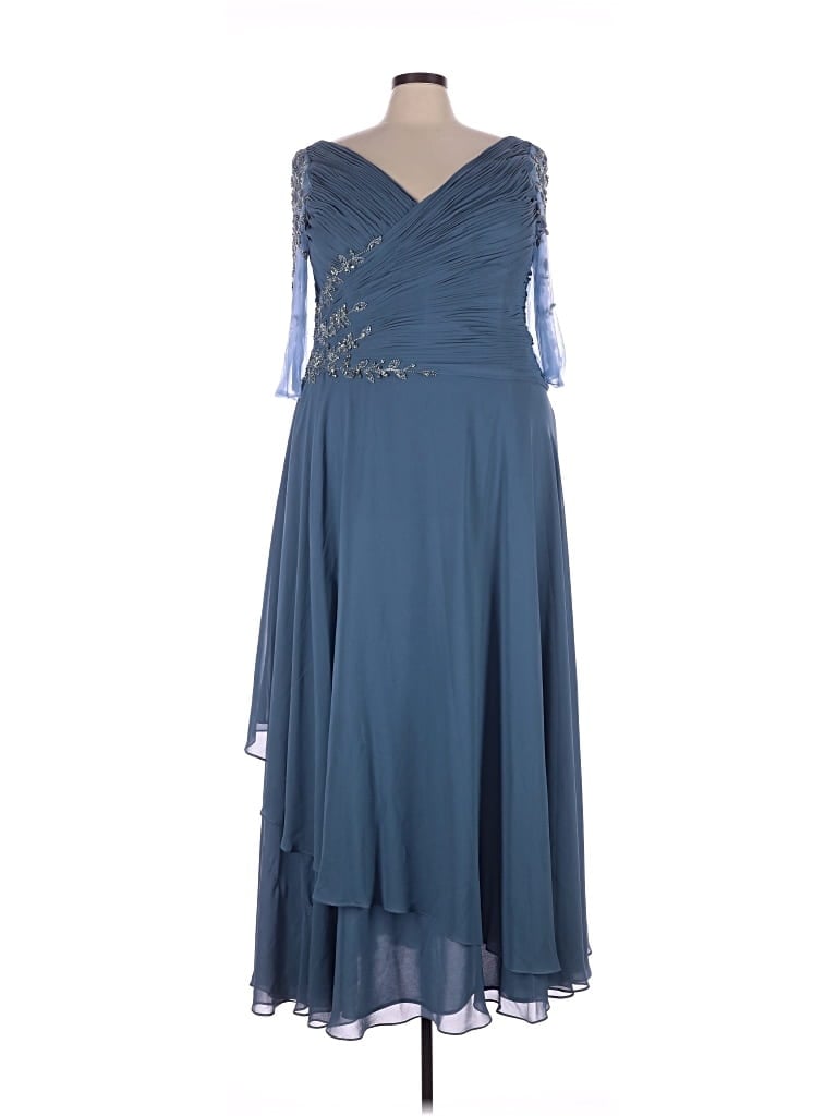 Pre-owned Marsoni Cocktail Dress In Blue