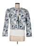 Assorted Brands 100% Cotton Print Blue Blazer Size M - photo 1