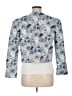 Assorted Brands 100% Cotton Print Blue Blazer Size M - photo 2