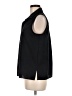 Casa Cabana Black Sleeveless Button-Down Shirt Size M - photo 5