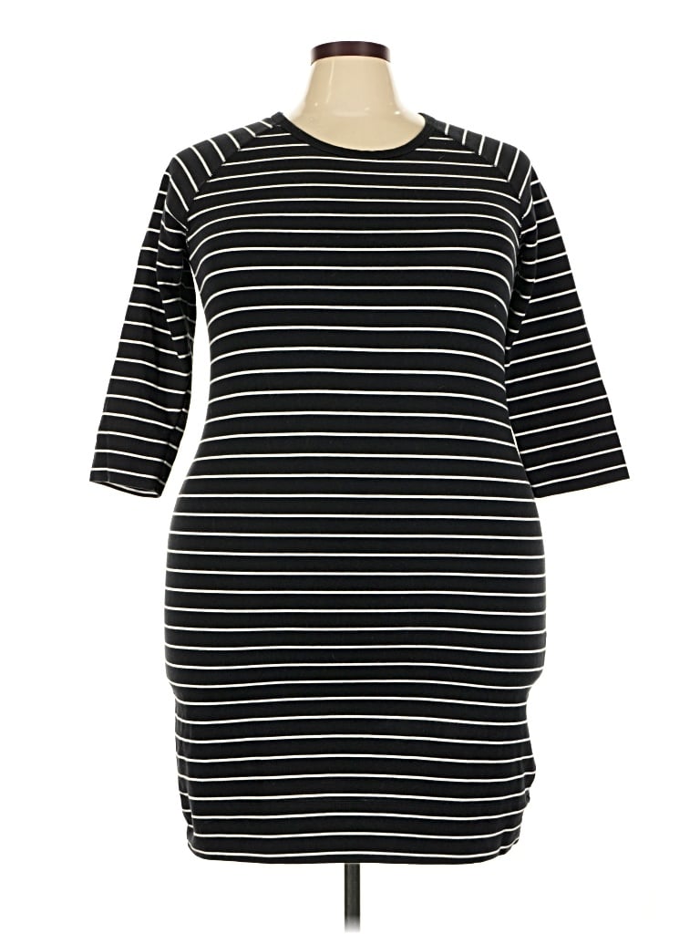 Pre-owned Merona Casual Dress In Black