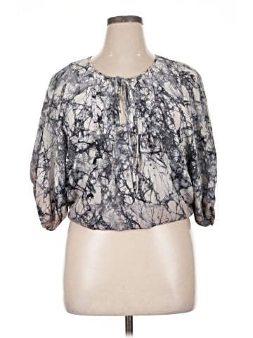 Fifteen Twenty 3/4 Sleeve Blouse (view 1)