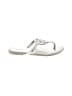 Torrid Silver Flip Flops Size 9 (X-wide) - photo 1