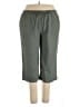 Ellos Solid Green Casual Pants Size 20 - photo 1
