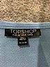 Topshop Blue Short Sleeve Blouse Size 4 - photo 7