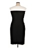 Chaps Color Block Black Cocktail Dress Size XL - photo 2