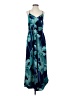 Ann Taylor LOFT 100% Polyester Tropical Blue Casual Dress Size XS - photo 1